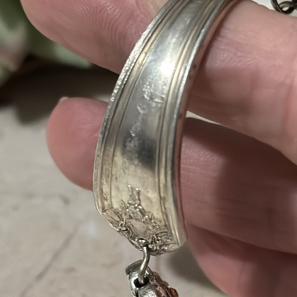 Vintage Silver Spoon Bracelet - Picture 8 of 16